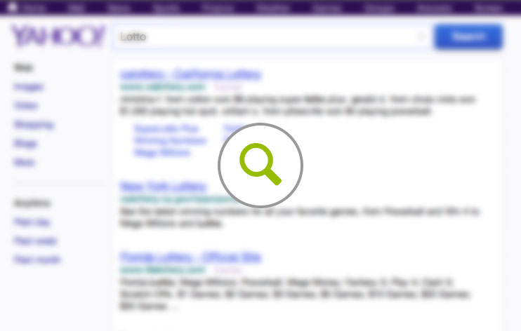 „Lotto“ ist das drittmeist gesuchte Wort bei Yahoo „Lotto“ ist das drittmeist gesuchte Wort bei Yahoo