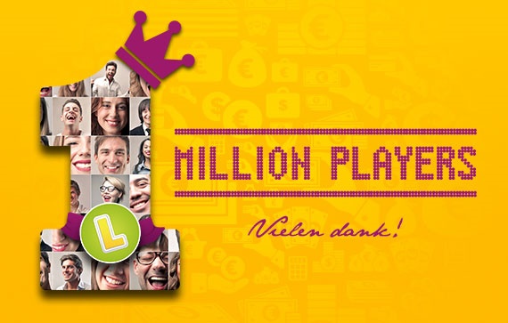 Wir feiern die Million! Wir feiern die Million!