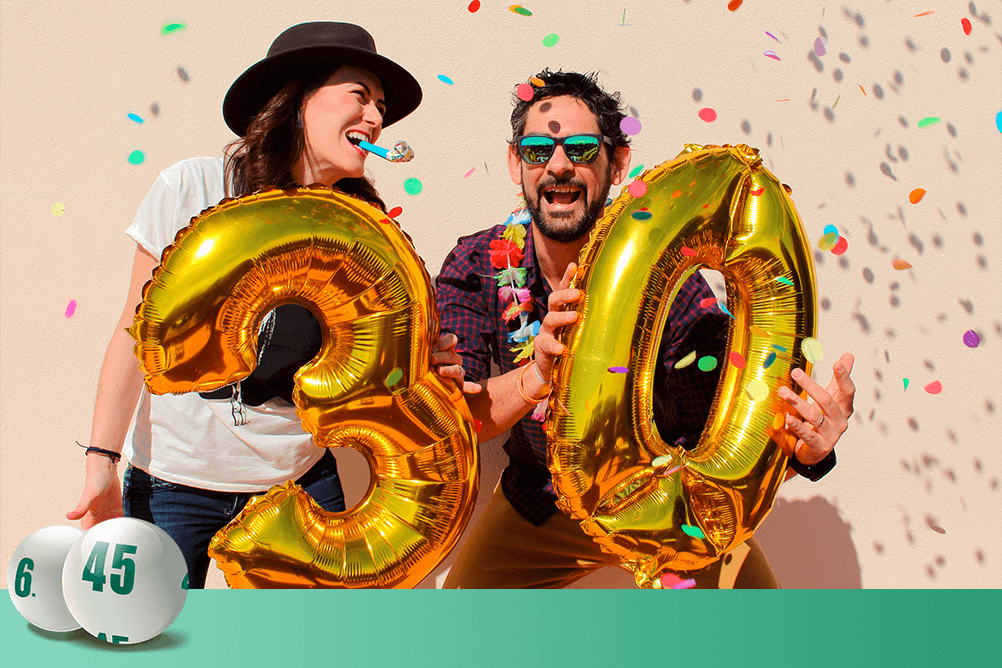 Lotto 6 aus 45 wird 30 - wir feiern mit! Lotto 6 aus 45 wird 30 - wir feiern mit!