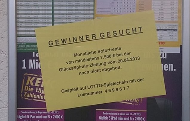 Das wäre mit Lotto online nicht passiert Das wäre mit Lotto online nicht passiert