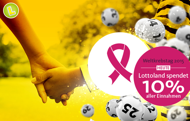 Das Lottoland spendet 10 % aller Erlöse Das Lottoland spendet 10 % aller Erlöse