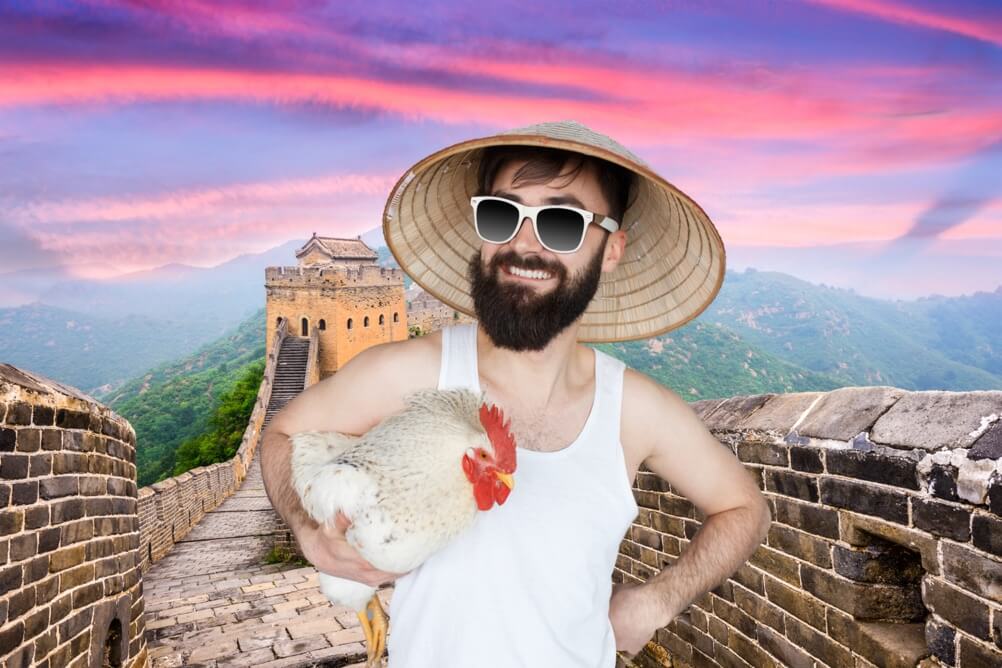 Neujahr in China Chinesisches Neujahr 2017 - Jahr des Hahns