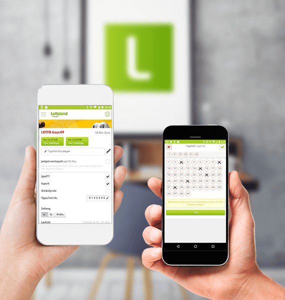 Spiele Lotto bequem auf deinem Smartphone