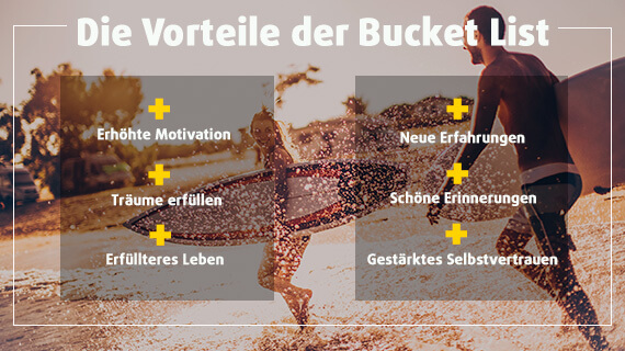 Die Vorteile der Bucket List