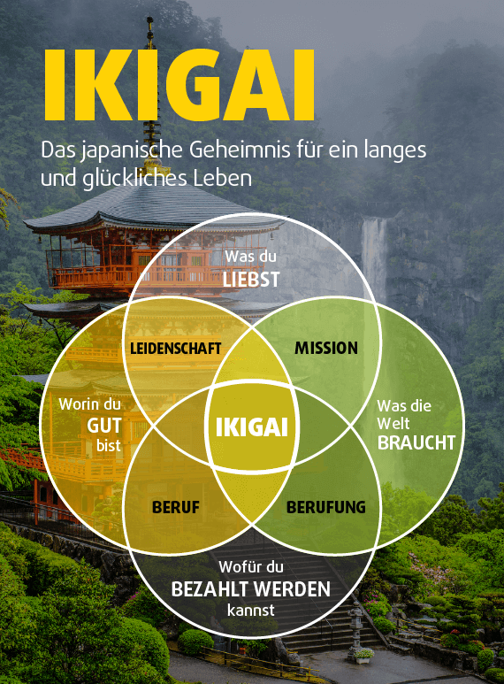 Venn-Diagramm Ikigai