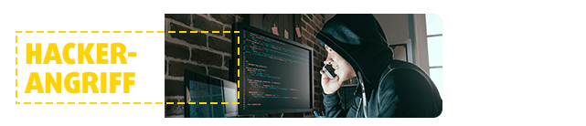 Hacker-Angriff