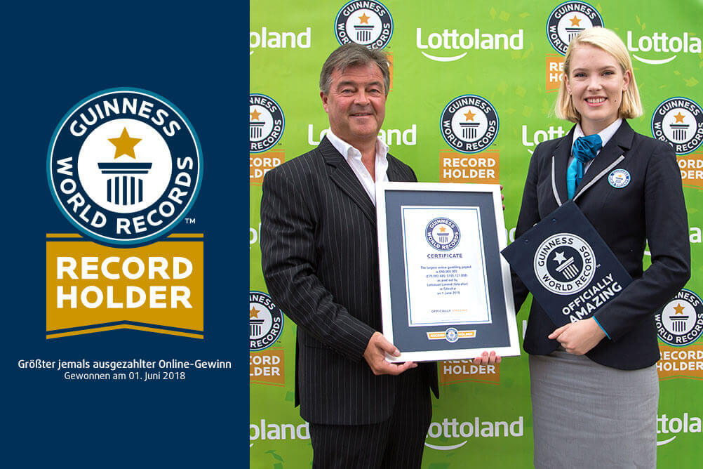 Guinness World Records: Größter ausgezahlter Online-Gewinn!