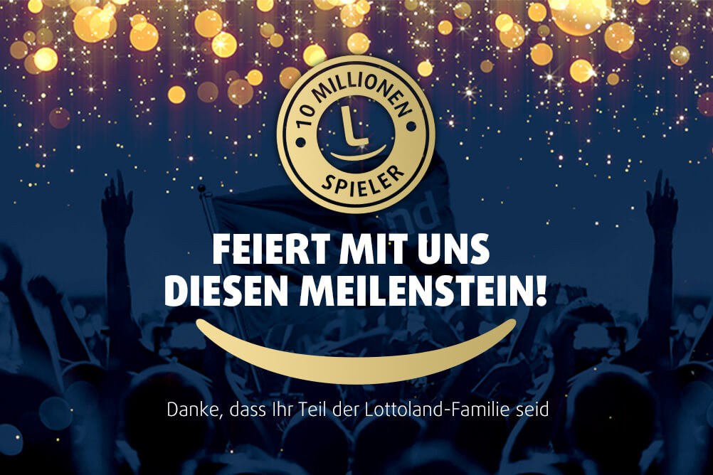 Millionen Tipper sprechen für sich - Lottoland sagt Danke! Millionen Tipper sprechen für sich - Lottoland sagt Danke!