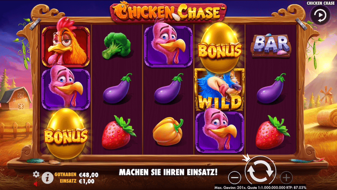 Chicken Chase Slot
