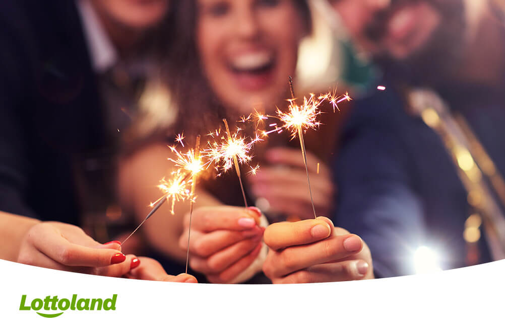 El Gordo Live Wunderkerzen und Freude während der El Gordo Live Ziehung