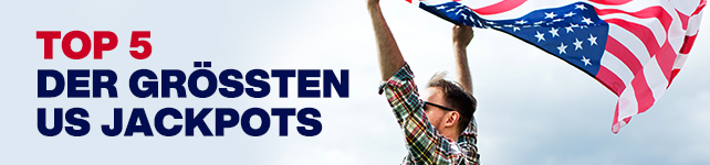 Top 5 der größten US Jackpots